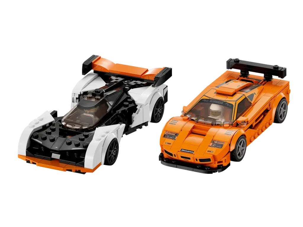 Lego Speed Champions McLaren Solus GT and McLaren F1 LM