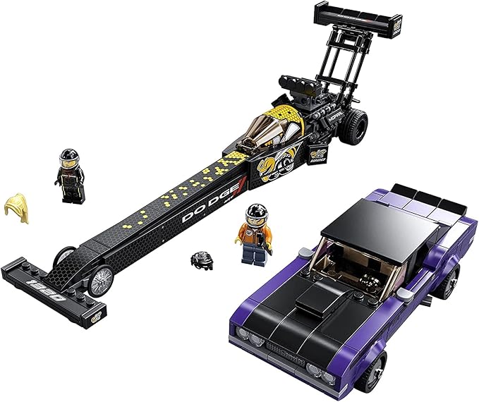 LEGO® Speed Champions Mopar DodgeSRT Top Fuel Dragster and 1970 Dodge Challenger