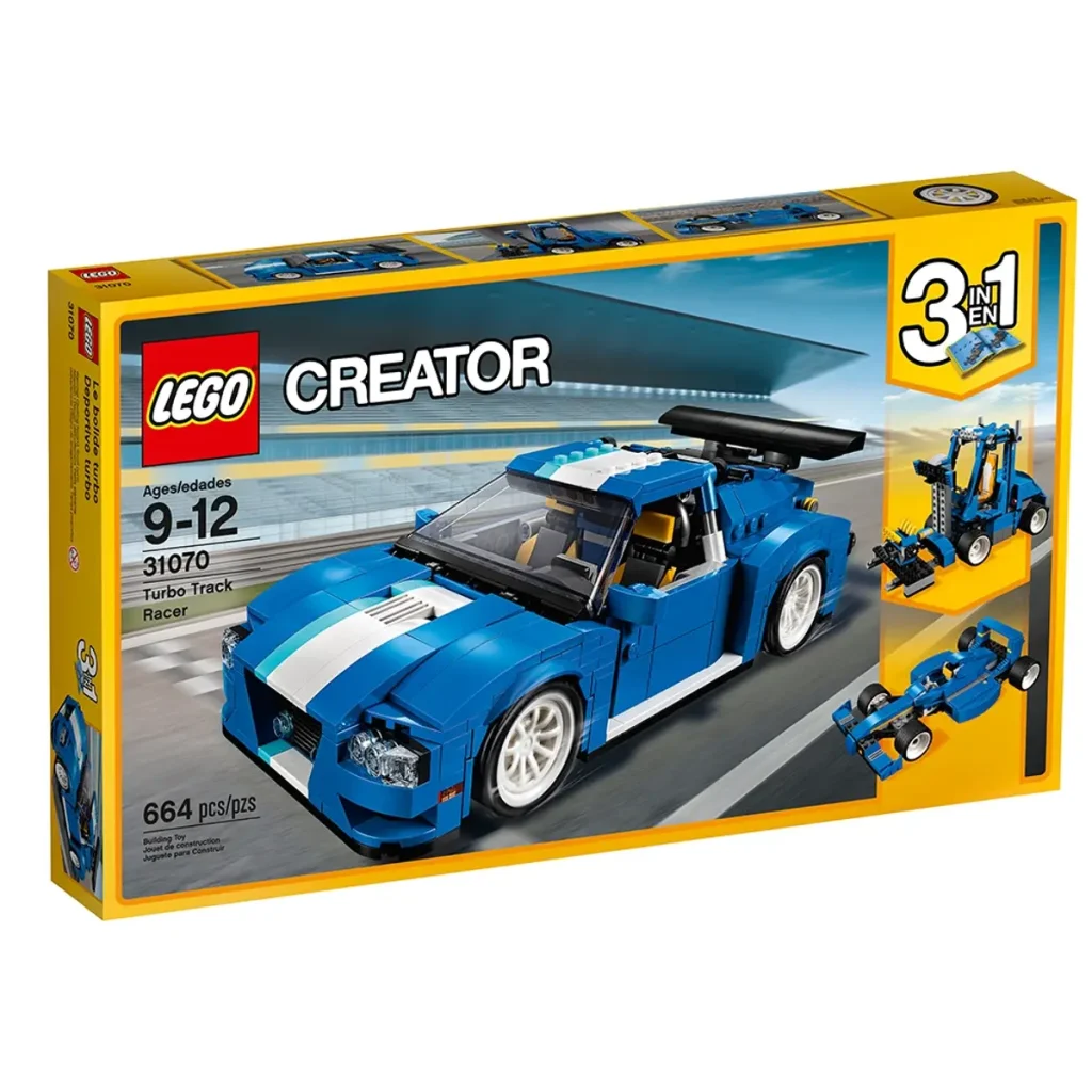 LEGO 3 in 1 turbo track racer